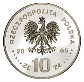 Obrazek 2 dla: 10 zł 2005 Stanisław August Poniatowski