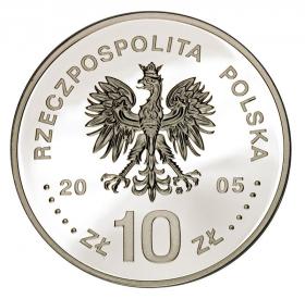 Obrazek 2 dla: 10 zł 2005 Stanisław August Poniatowski