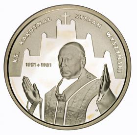 Obrazek dla: 10 zł 2001 ks. kardynał Stefan Wyszyński 1901  1981