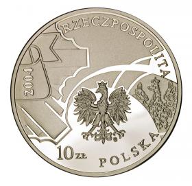 Obrazek 2 dla: 10 zł 2004 85 rocznica powołania Policji