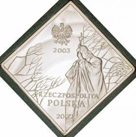 Obrazek 2 dla: 20 zł 2003 Jan Paweł II 