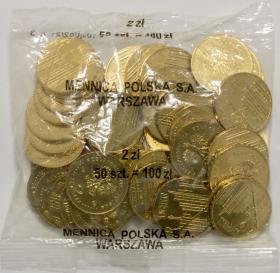 Obrazek dla: 2 zł 2008 Sybiracy 50 sztuk worek menniczy