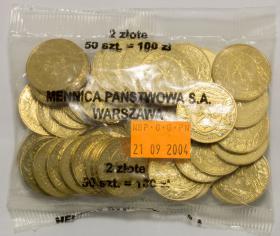 Obrazek dla: 2 zł 2004 Województwo Opolskie 50 sztuk worek menniczy