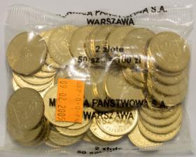 Obrazek dla: 2 zł 2004 Województwo Pomorskie 50 sztuk worek menniczy