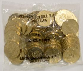 Obrazek dla: 2 zł 2008 65 rocznica powstania w Getcie Warszawskim 50 sztuk worek menniczy
