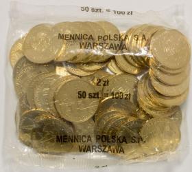 Obrazek dla: 2 zł 2009 Częstochowa  Jasna Góra 50 sztuk worek menniczy