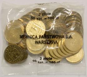Obrazek dla: 2 zł 2004 Województwo Śląskie 50 sztuk worek menniczy