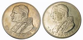 Obrazek dla: 1000 zł 1982 1983 Jan Paweł II 2 sztuki srebro