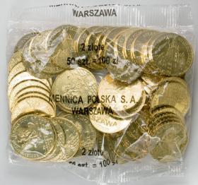 Obrazek dla: 2 zł 2007 Stargard Szczeciński 50 sztuk worek menniczy