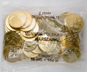 Obrazek dla: 2 zł 2006 Kościół w Haczowie 50 sztuk worek menniczy