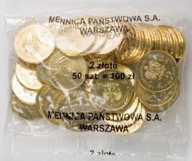 Obrazek dla: 2 zł 2005 500  lecie urodzin Mikołaja Reja 1505  1569 50 sztuk worek menniczy