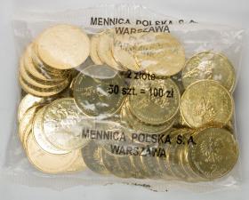 Obrazek dla: 2 zł 2005 Stanisław August Poniatowski 50 sztuk worek menniczy