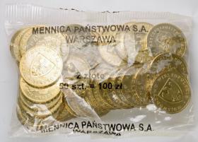 Obrazek dla: 2 zł 2005 Województwo Wielkopolskie 50 sztuk worek menniczy