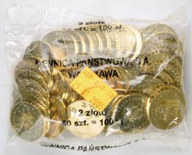 Obrazek dla: 2 zł 2004 Województwo Podlaskie 50 sztuk worek menniczy