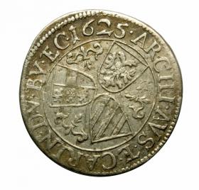 Obrazek 2 dla: 3 krajcary 1625 Ferdynand II Habsburg Austria Sankt Veit