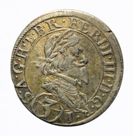 Obrazek dla: 3 krajcary 1640 Ferdynand II Habsburg Austria Sankt Veit