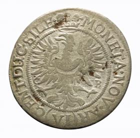 Obrazek 2 dla: 6 krajcarów 1673 Luiza z Anhaltu Brzeg