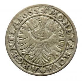 Obrazek 2 dla: 6 krajcarów 1665 Christian Wołowski Brzeg