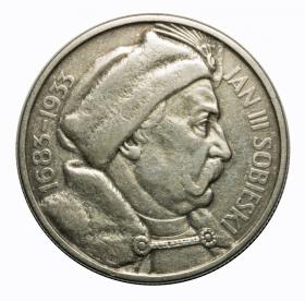 Obrazek dla: 10 zł 1933 Jan III Sobieski srebro