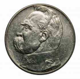 Obrazek dla: 10 zł 1938 Józef Piłsudski srebro