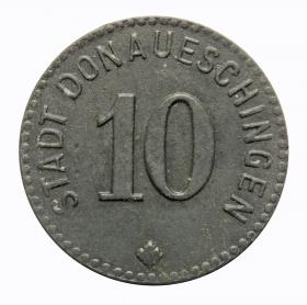 Obrazek dla: 10 fenigów Donaueschingen Badenia