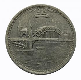 Obrazek 2 dla: 5 fenigów 1919 Bonn Nadrenia