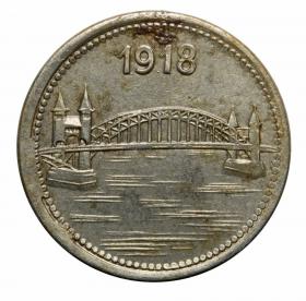 Obrazek 2 dla: 5 fenigów 1918 Bonn Nadrenia