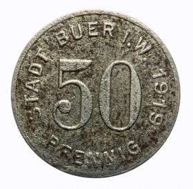 Obrazek dla: 50 fenigów 1919 Buer Westfalia