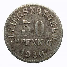 Obrazek dla: 50 fenigów 1920 Braunschweig