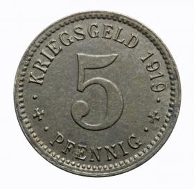 Obrazek dla: 5 fenigów 1919 Menden Westfalia