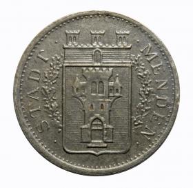 Obrazek 2 dla: 5 fenigów 1919 Menden Westfalia