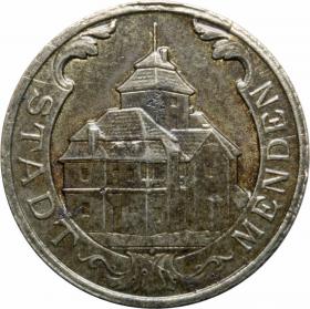 Obrazek 2 dla: 10 fenigów 1920 Menden Westfalia