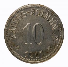 Obrazek dla: 10 fenigów 1917 Kirchenlamitz Bawaria