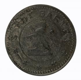 Obrazek 2 dla: 10 fenigów 1917 Barmen Nadrenia