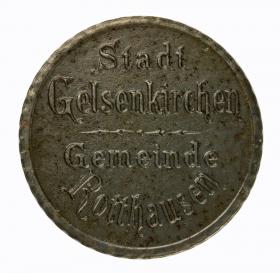Obrazek 2 dla: 50 fenigów 1919 Gelsenkirchen gmina Rotthausen Westfalia