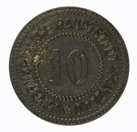 Obrazek dla: 10 fenigów 1917 Prenzlau Brandenburgia
