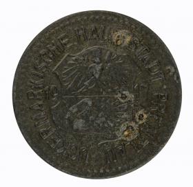 Obrazek 2 dla: 10 fenigów 1917 Prenzlau Brandenburgia