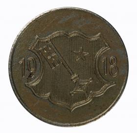 Obrazek 2 dla: 10 fenigów 1918 Worms Hesja