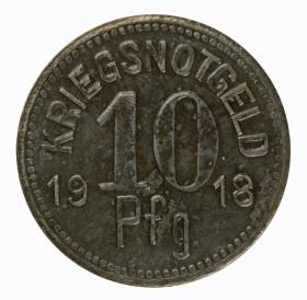 Obrazek dla: 10 fenigów 1918 Apolda Saksonia