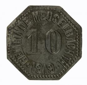 Obrazek dla: 10 fenigów 1919 Meuselbach Turyngia