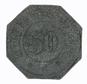 Obrazek dla: 50 fenigów 1917 Fulda Hesja