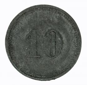 Obrazek dla: 10 fenigów 1917 Alsfeld Hesja
