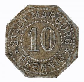 Obrazek dla: 10 fenigów 1917 Marburg Hesja
