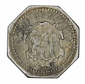 Obrazek 2 dla: 10 fenigów 1918 Hersfeld Hesja