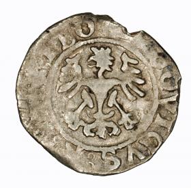 Obrazek 2 dla: Półgrosz 1526 Ludwik I Jagiellończyk Świdnica