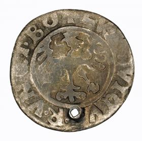 Obrazek 2 dla: Półgrosz 1526 Ludwik I Jagiellończyk Świdnica