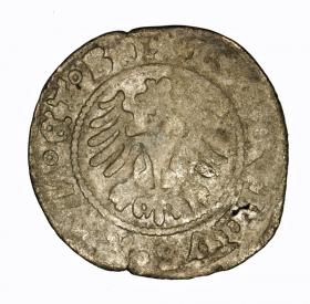 Obrazek 2 dla: Półgrosz 1526 Ludwik I Jagiellończyk Świdnica