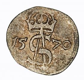 Obrazek dla: Dwudenar 1570 Zygmunt II August Wilno