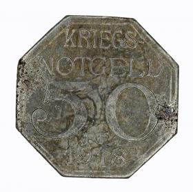 Obrazek dla: 50 fenigów 1918 Waiblingen Wirtembergia