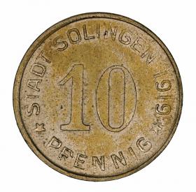 Obrazek dla: 10 fenigów 1919 Solingen Nadrenia